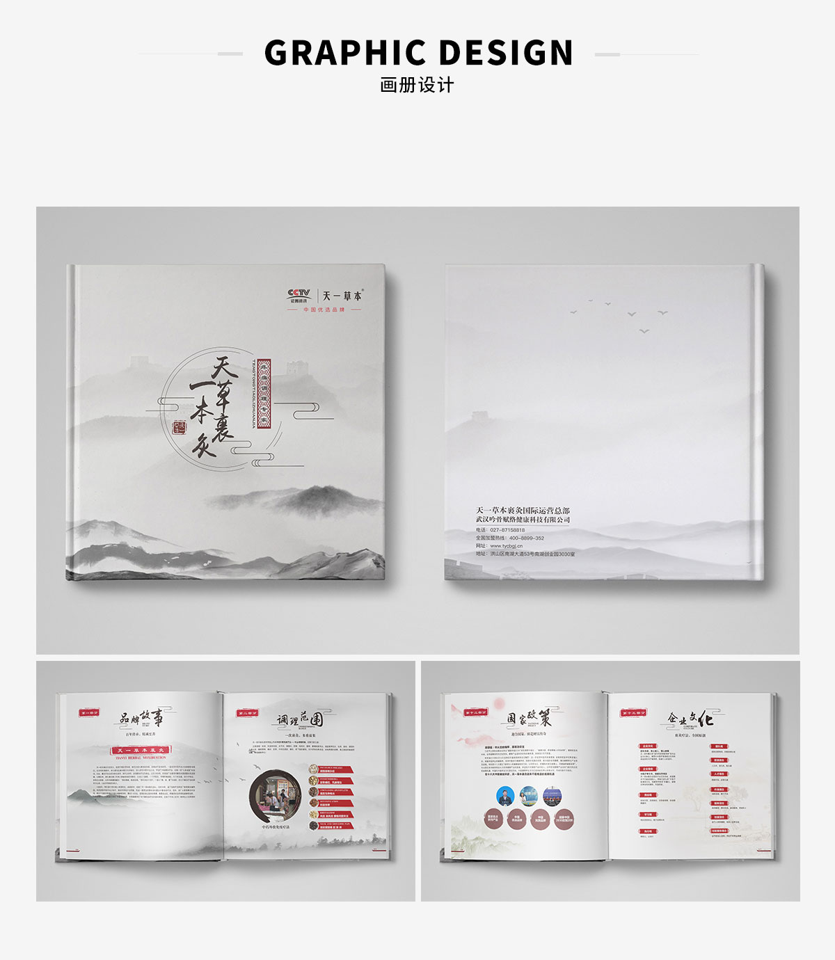 画册设计-天一草本(图1)